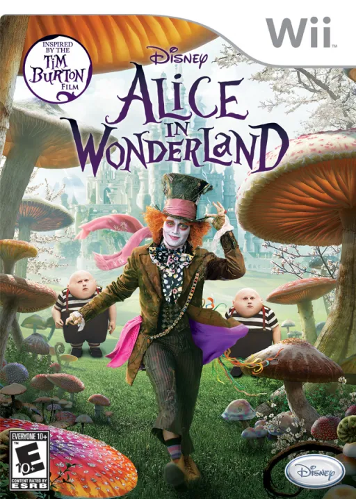 Disney Alice in Wonderland (USA) (En,Fr,Es)